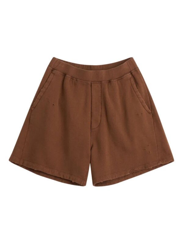 DSQUARED2 short à logo imprimé - Marron