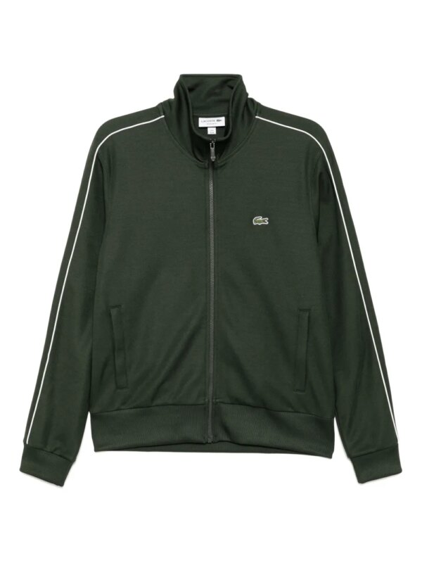 Lacoste veste zippée Paris en piqué - Vert