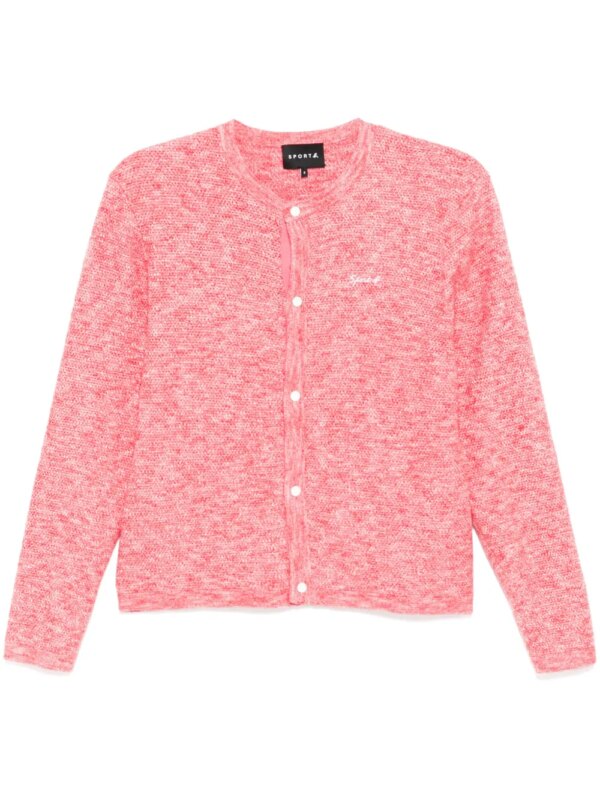 SPORT b. by agnès b. cardigan Xmas - Rouge