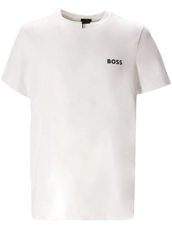 BOSS t-shirt à logo imprimé - Blanc