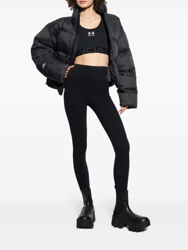 Balenciaga x Under Armour sport-bh met print - Zwart