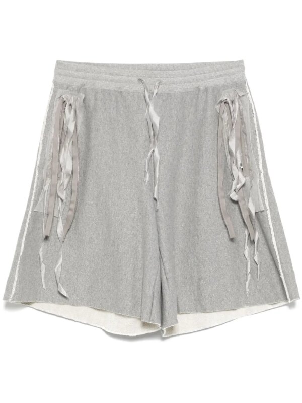 midorikawa short à franges - Gris