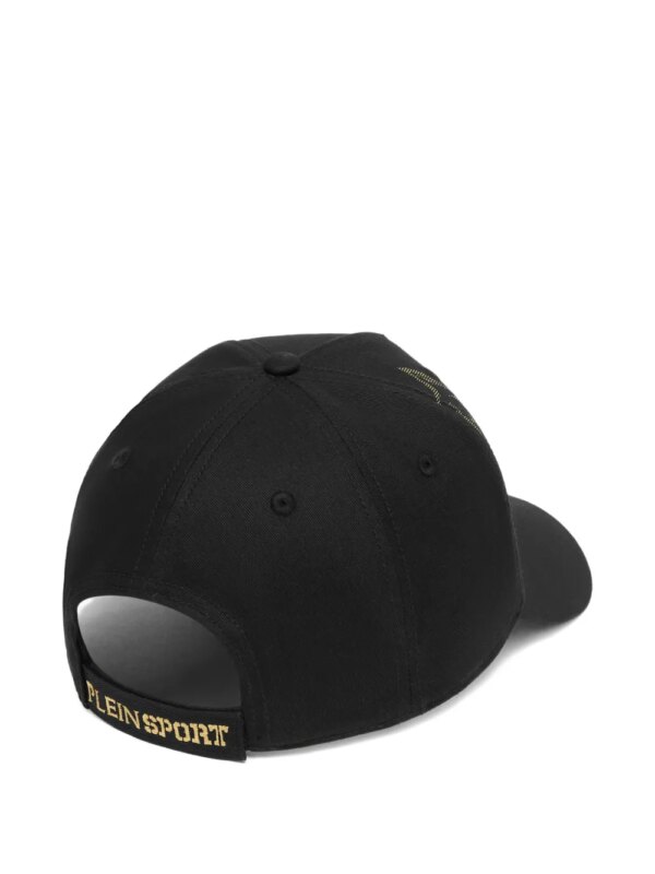 Plein Sport Honkbalpet met tijgerklauw - Zwart