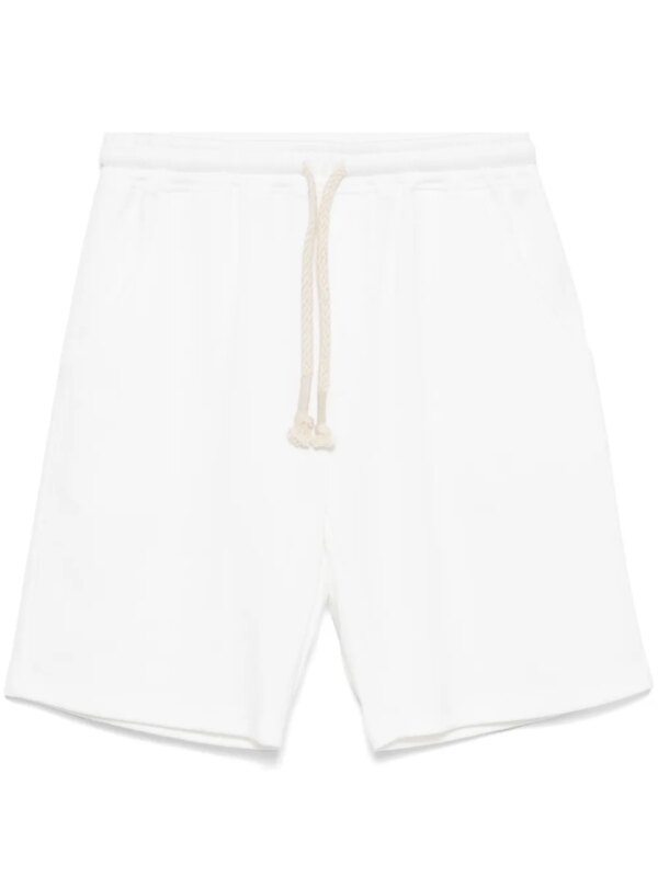 Eleventy short en jersey - Blanc