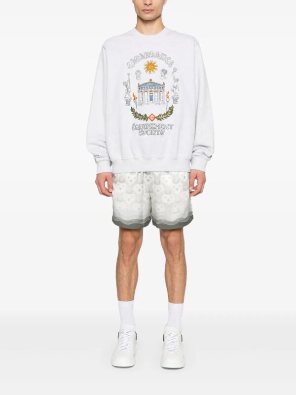 Casablanca Le Temple Du Sport sweater - Grijs