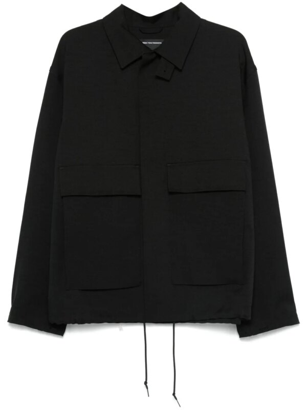 Y-3 veste Sport Uniform Patch Coach - Noir