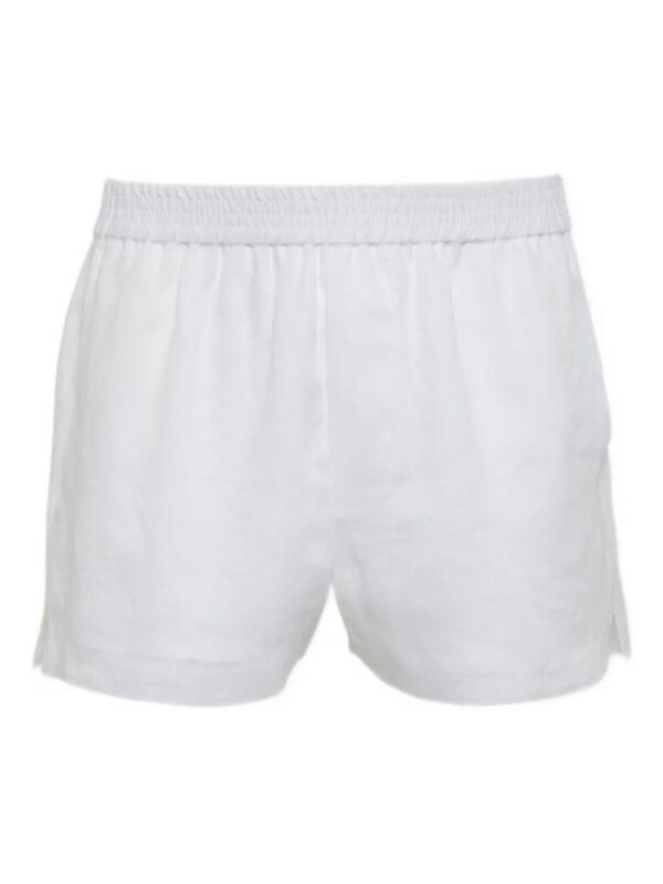 DSQUARED2 short à logo brodé - Blanc