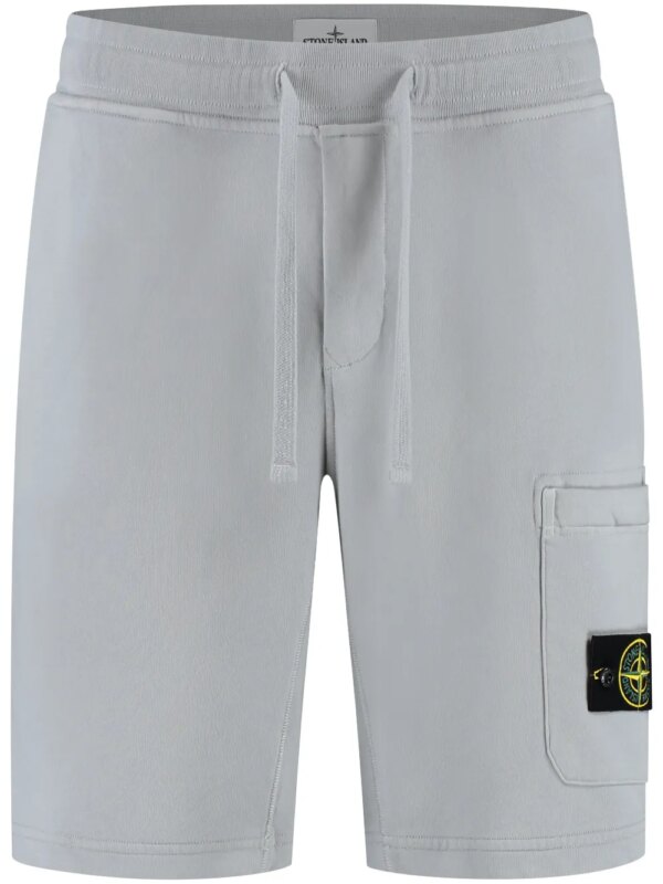 Stone Island short de sport à patch Compass - Gris