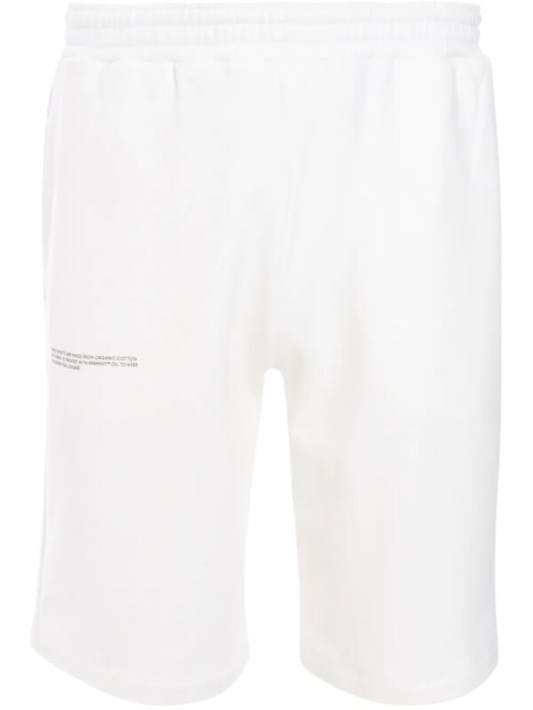Pangaia short en coton - Blanc