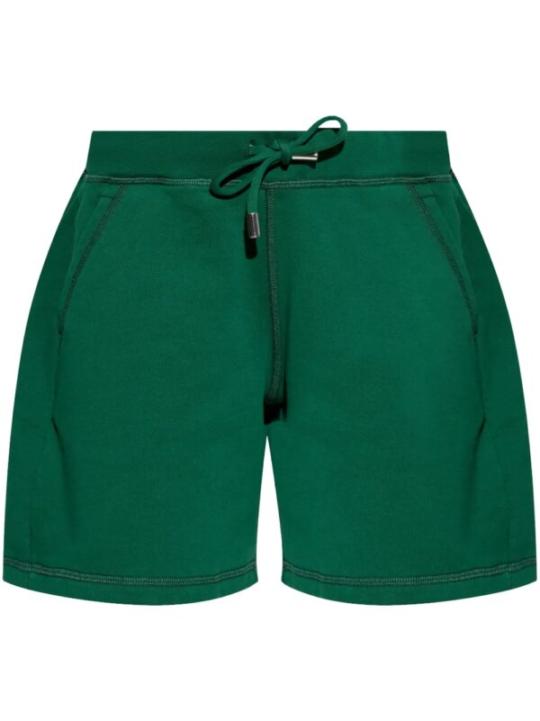 DSQUARED2 short de sport à imprimé graphique - Vert