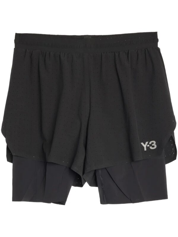 Y-3 short M Run+Tigh SS25 - Noir