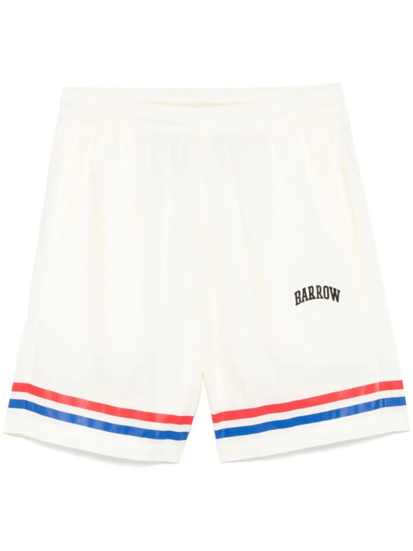 BARROW short en popeline - Blanc