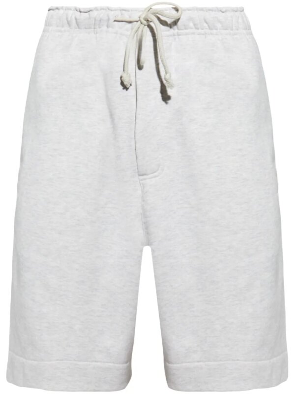 Y-3 short à logo imprimé - Gris