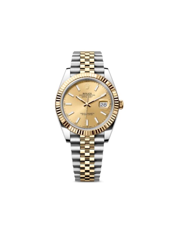 Rolex montre Datejust 41 mm pre-owned - Or