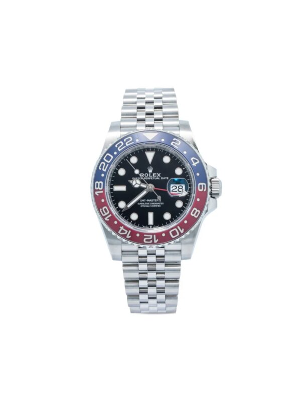 Rolex montre GMT-Master II 40 mm pre-owned - Noir