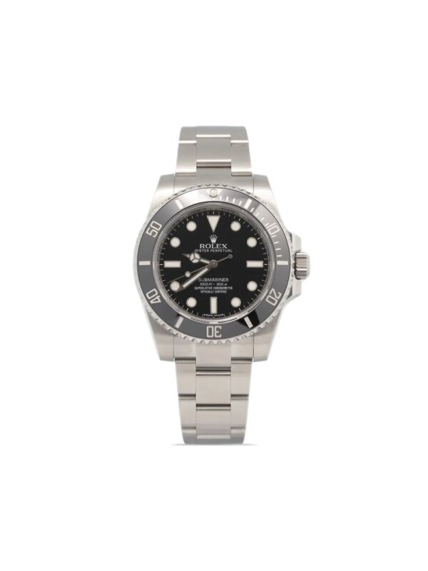 Rolex montre Submariner 40 mm pre-owned - Noir