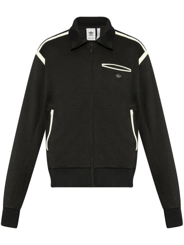 adidas veste de sport à détails rayés - Noir
