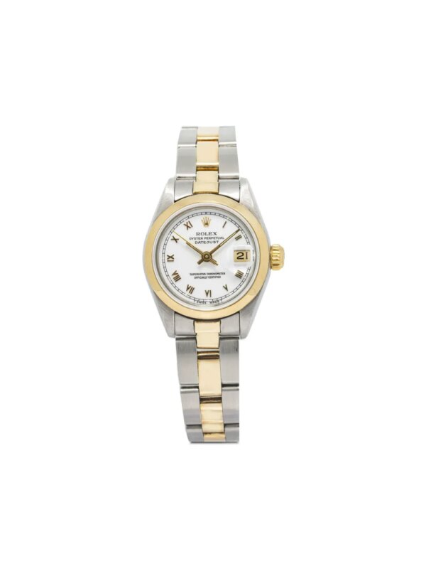 Rolex montre Luxury Casual 26 mm pre-owned - Blanc