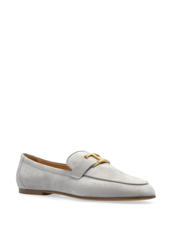 Tod's Leren loafers - Grijs