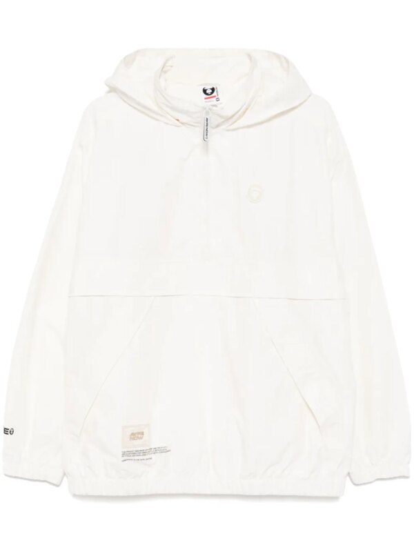 AAPE BY *A BATHING APE® veste AAPENOW à col zippé - Blanc