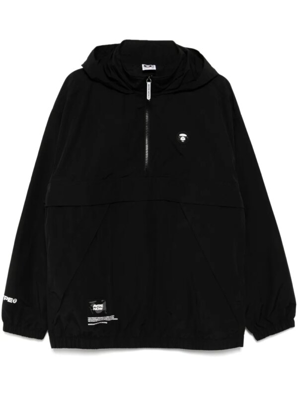 AAPE BY *A BATHING APE® veste AAPENOW à col zippé - Noir