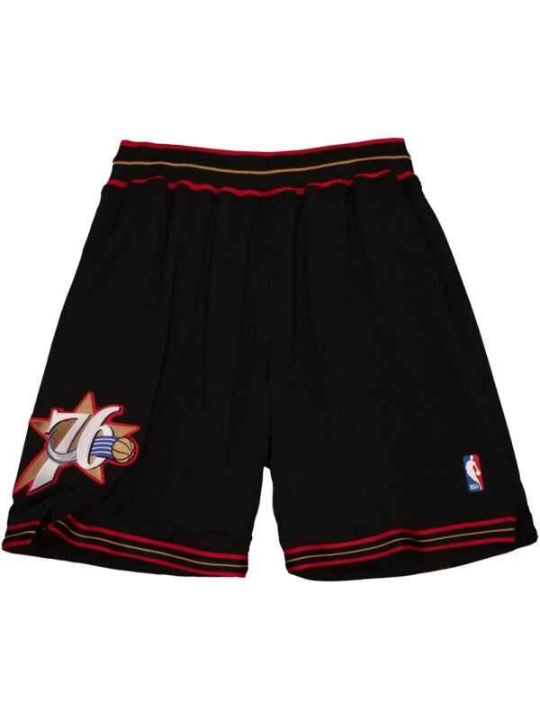 Mitchell & Ness short Hardwood Classics 'Philadelphia 76ers' (1997-98) - Noir