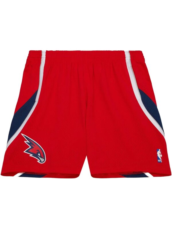 Mitchell & Ness short NBA 2013 'Hawks' - Rouge