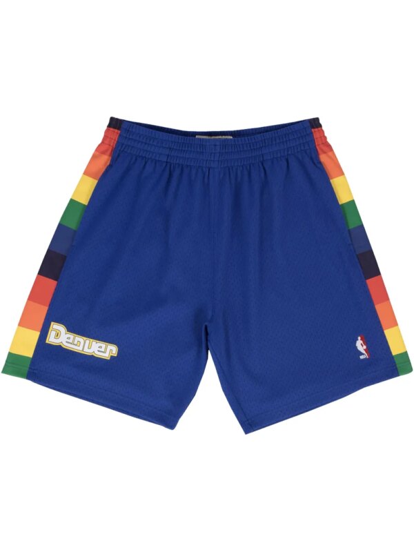 Mitchell & Ness short Denver Nuggets Swingman Basketball (1991-92) - Bleu