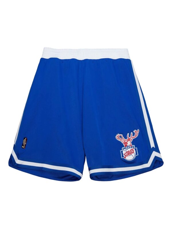 Mitchell & Ness short HWC - Bleu