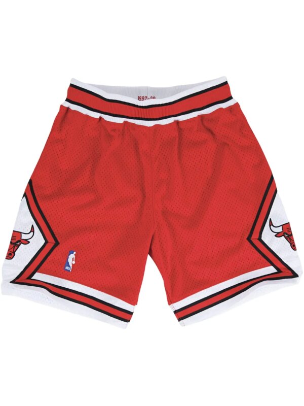 Mitchell & Ness short Chicago Bulls 1997/98 - Rouge