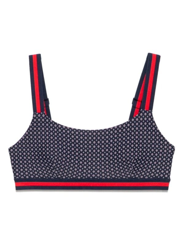 The Upside soutien-gorge Cavallo Nina à encolure arrondie - Bleu