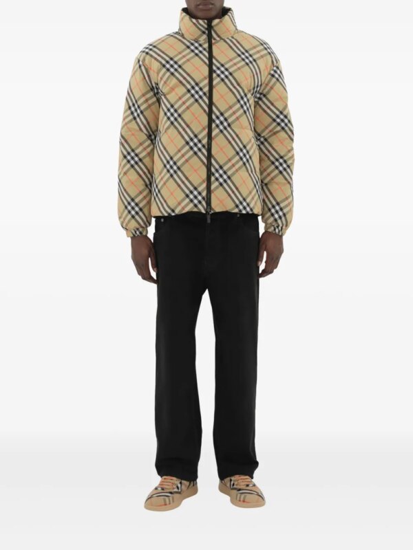 Burberry Reversible Check donsjack - Beige