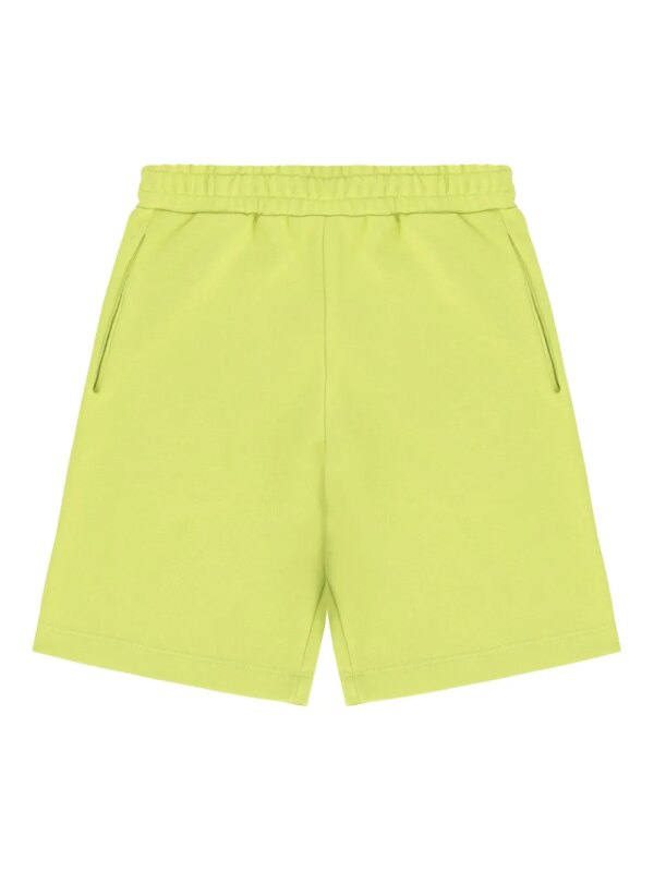 Barrow kids short de sport à logo imprimé - Vert