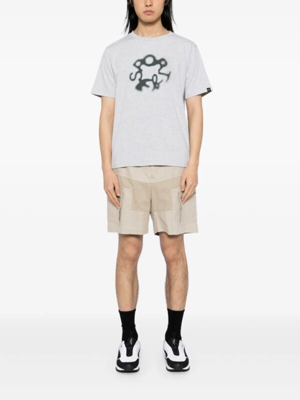 SPORT b. by agnès b. Faded Circle T-shirt - Grijs