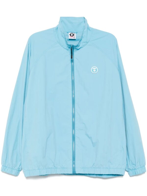 AAPE BY *A BATHING APE® coupe-vent AAPENOW à logo - Bleu