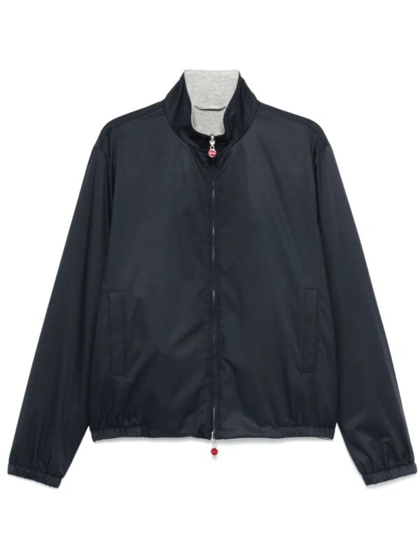 Kiton veste à design réversible - Bleu