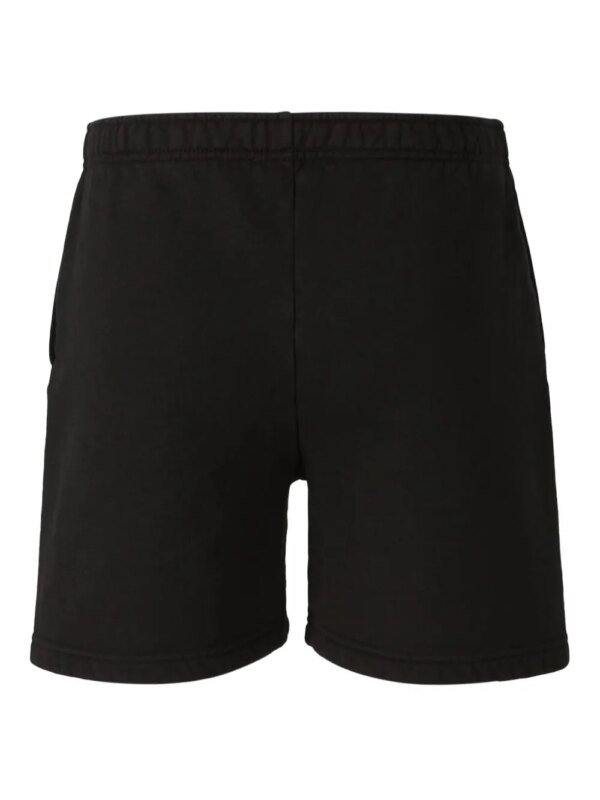 Willy Chavarria short à logo imprimé - Noir