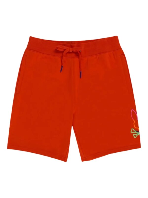 Psycho Bunny short Leo Bunny - Rouge