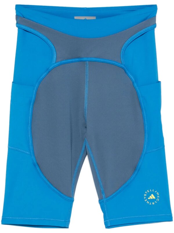 adidas by Stella McCartney short de cyclisme TT - Bleu