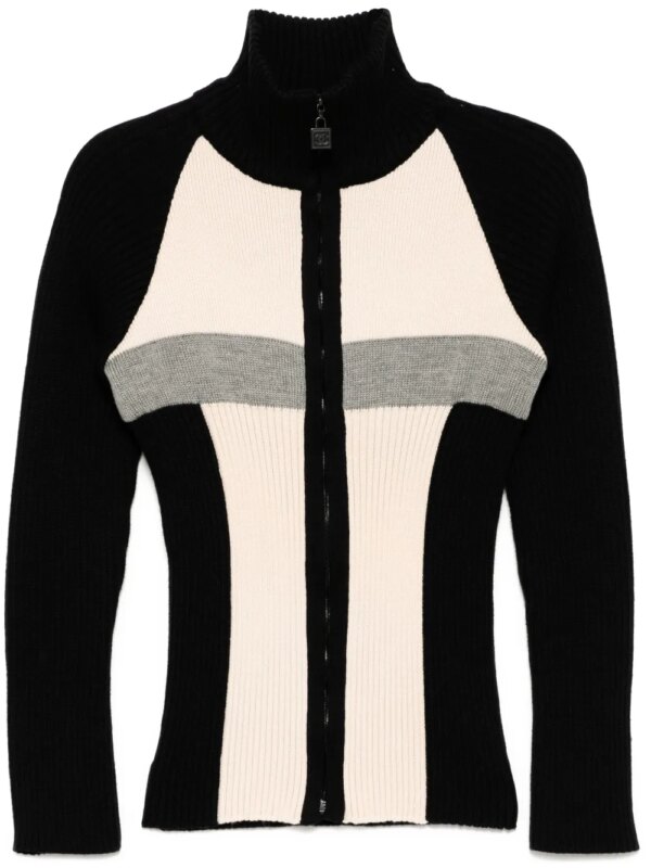 CHANEL Pre-Owned haut zippé Sport Line (2003) - Noir