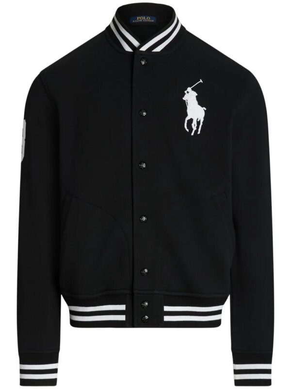 Polo Ralph Lauren veste en polaire à logo Polo Pony - Noir