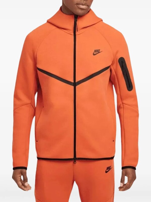 Nike hoodie Tech Windrunner 'Orange/Black'