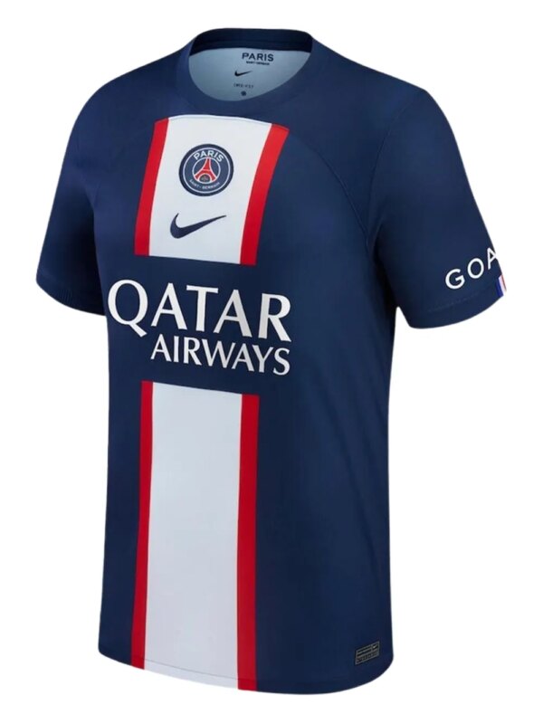 Nike maillot de football Stadium Paris Saint-Germain Dri-Fit 'Midnight Navy/White/Midnight Navy' - Bleu