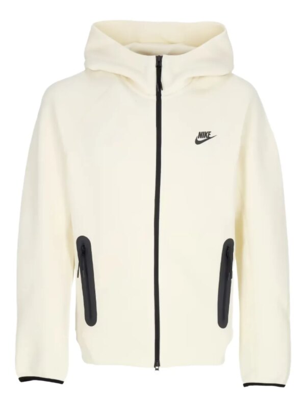 Nike hoodie Windrunner 'Sea Glass/Black' - Blanc
