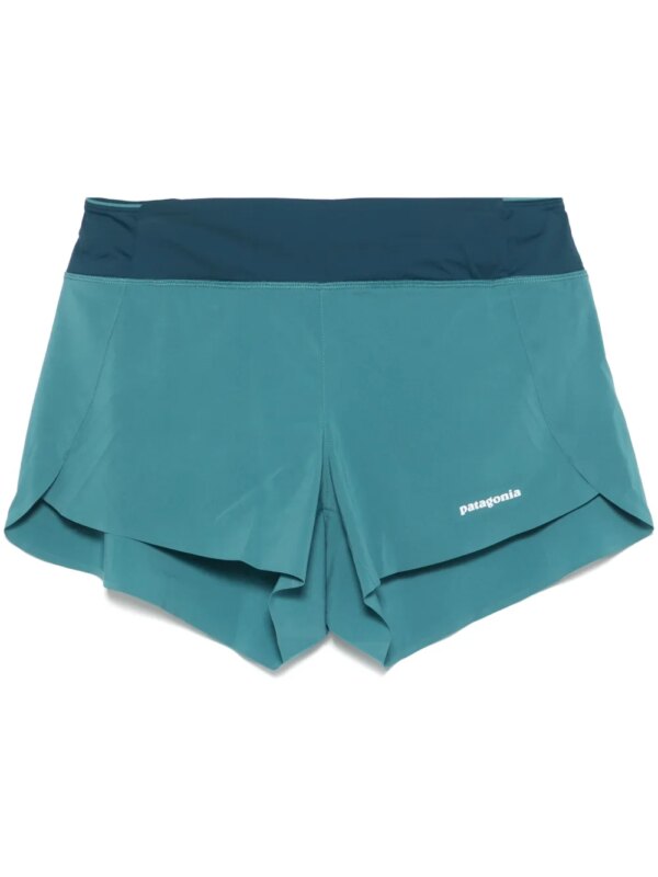 Patagonia short de sport Strider Pro - Bleu