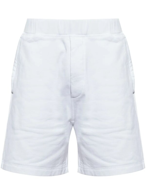 DSQUARED2 short à logo imprimé - Blanc