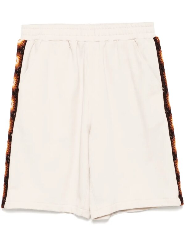 FIVE CM short à taille à lien de resserrage - Tons neutres