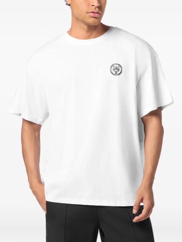 Plein Sport T-shirt met logo - Wit
