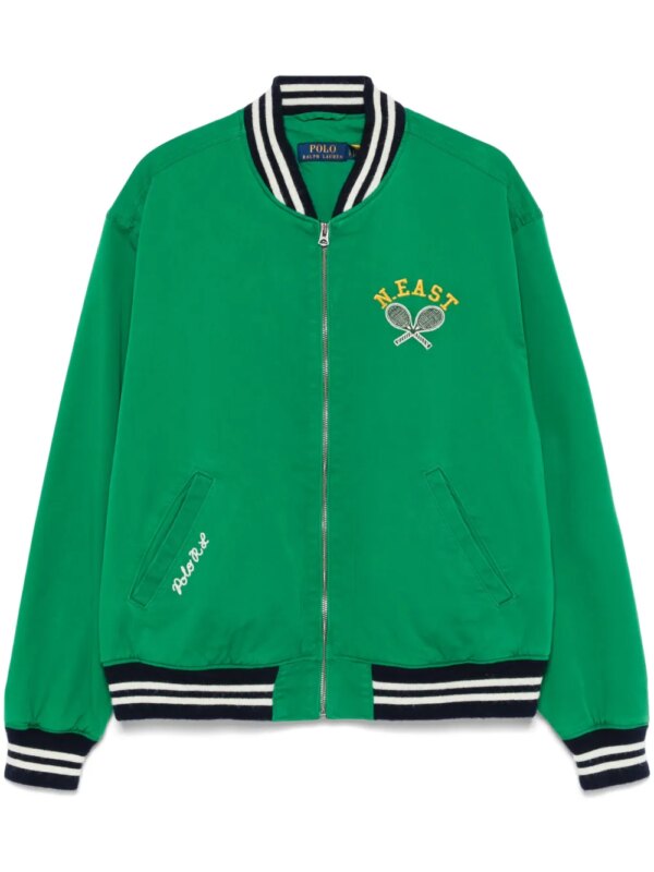 Polo Ralph Lauren veste de sport Varsity - Vert