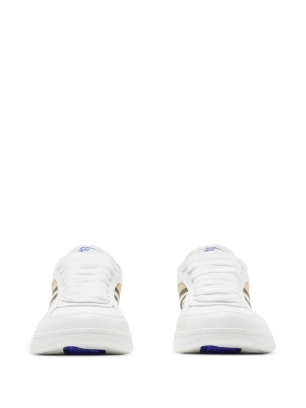 Burberry Geruite sneakers - Wit